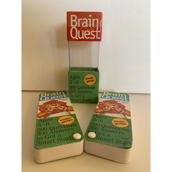 Lot Melissa & Doug Smarty Pants PreK - Brain Quest 300 Questions Answers Kinder - Picture 6 of 8